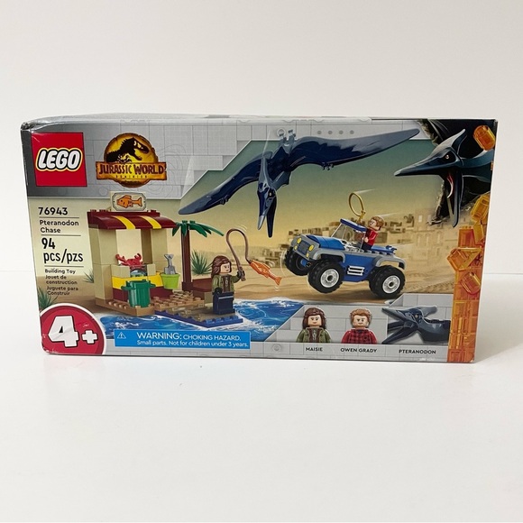 LEGO Jurassic World Pteranodon Chase Toy Playset 76943 - Picture 1 of 16
